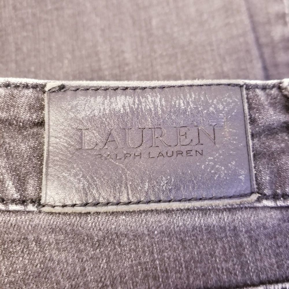 Ralph lauren Jeans black gray size 8 - Picture 10 of 11
